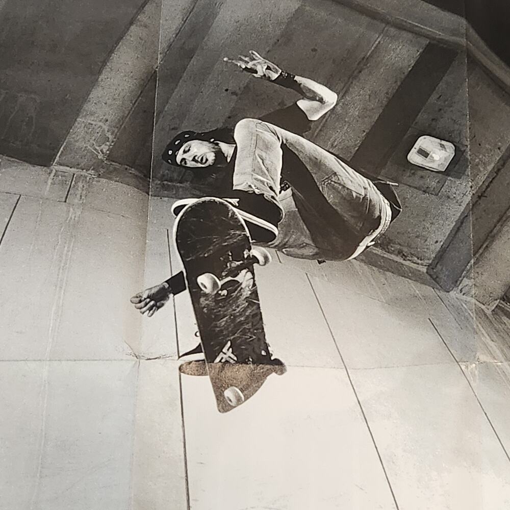 Chris Cole FALLEN Skateboard Shoes Promo Poster Laces & Logo Stencil for Tagging